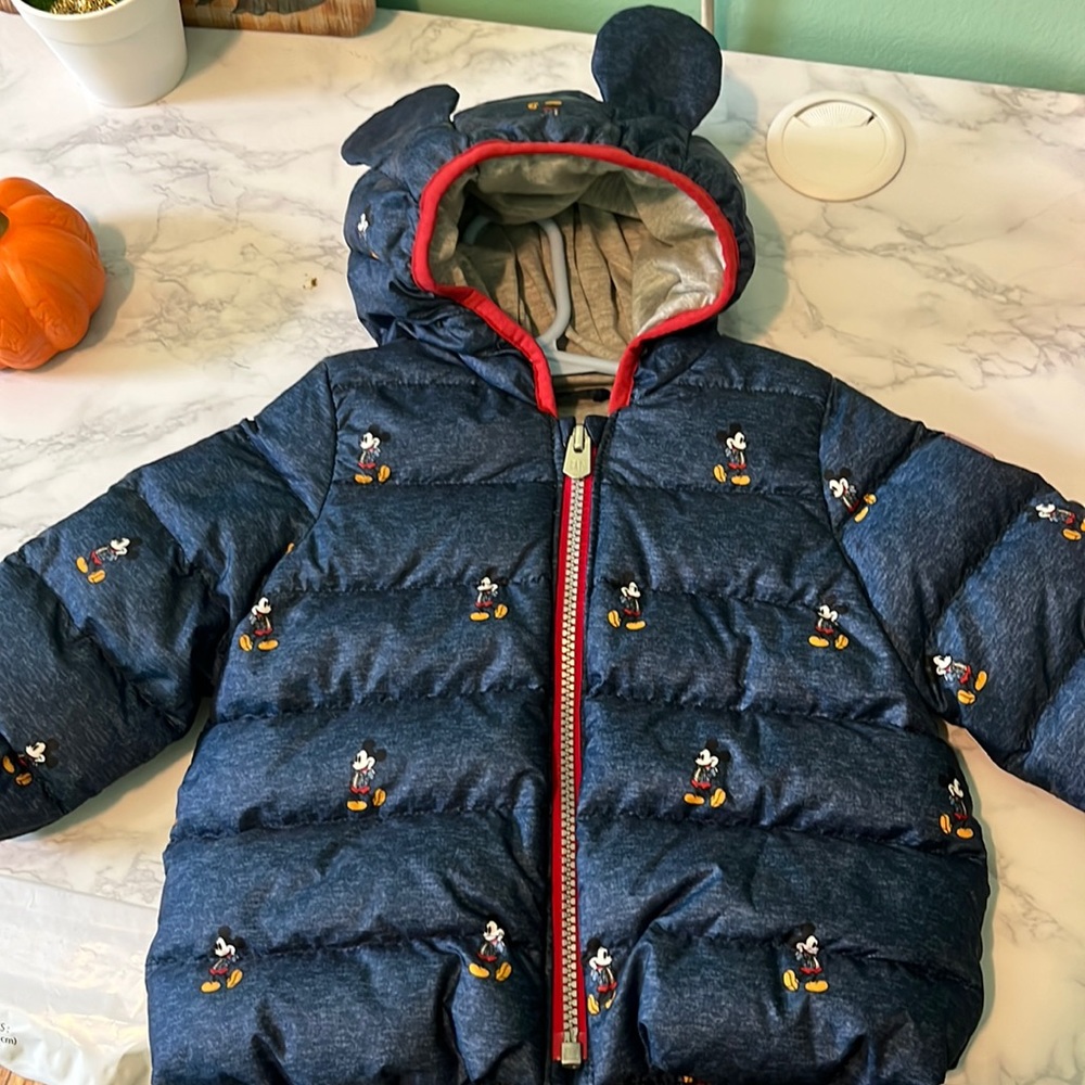 Mickey Mouse baby winter jacket
